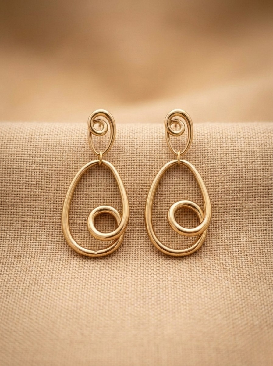 Boucles d’oreille Noeud