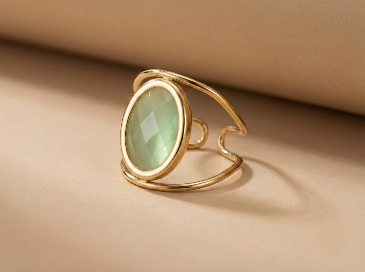 Bague cléo verte