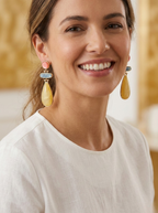 Boucles d’oreilles Citron fraise