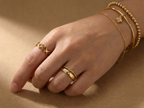 Petite Bague aux trèfles