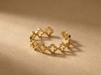 Petite Bague aux trèfles