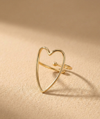 Bague coeur bohéme