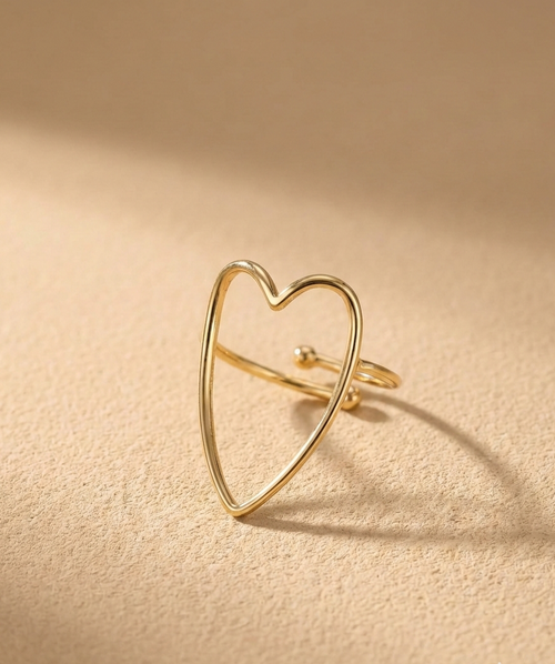 Bague coeur bohéme