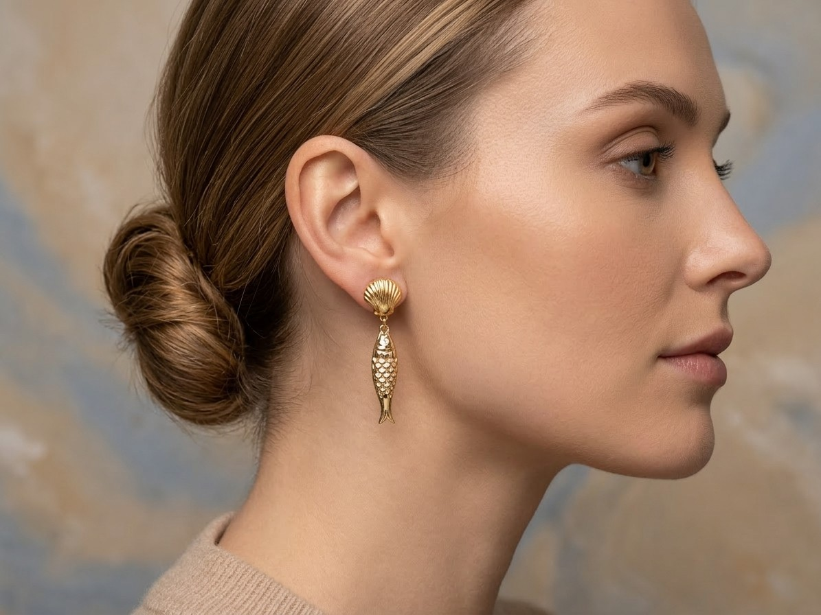 Boucles d’oreilles Petit Poisson