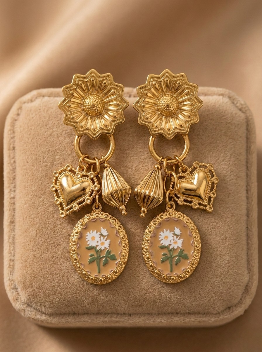 Boucles d’oreilles Flowers