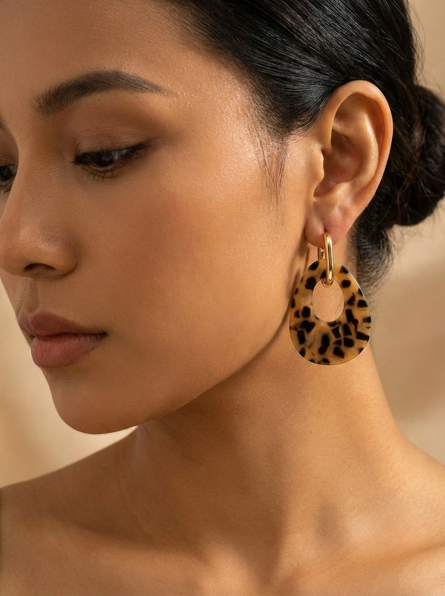 Boucles d’oreilles écaille