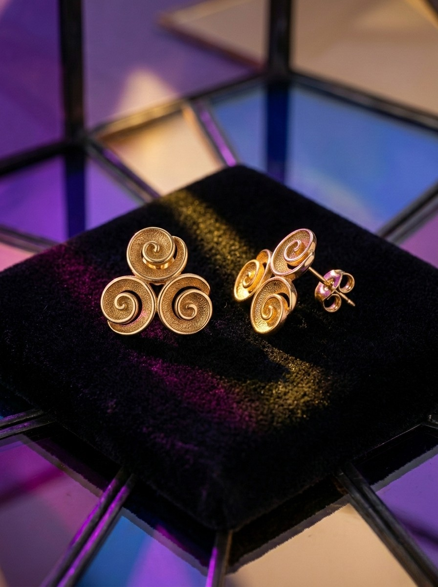 Boucles d’oreilles Spirale