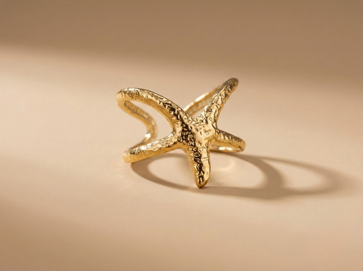Bague étoile de mer