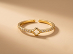 Petite bague trèfle