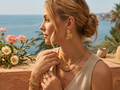 Boucles d’oreilles Feuilles d’or