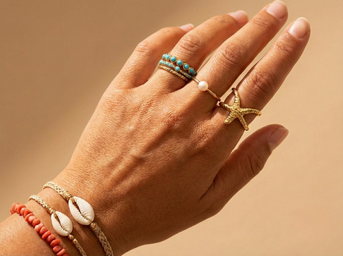 Bague étoile de mer