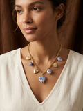 Collier Blue Heart