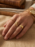 Bague fondue