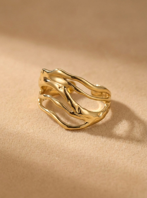 Bague fondue