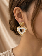 Boucles White heart