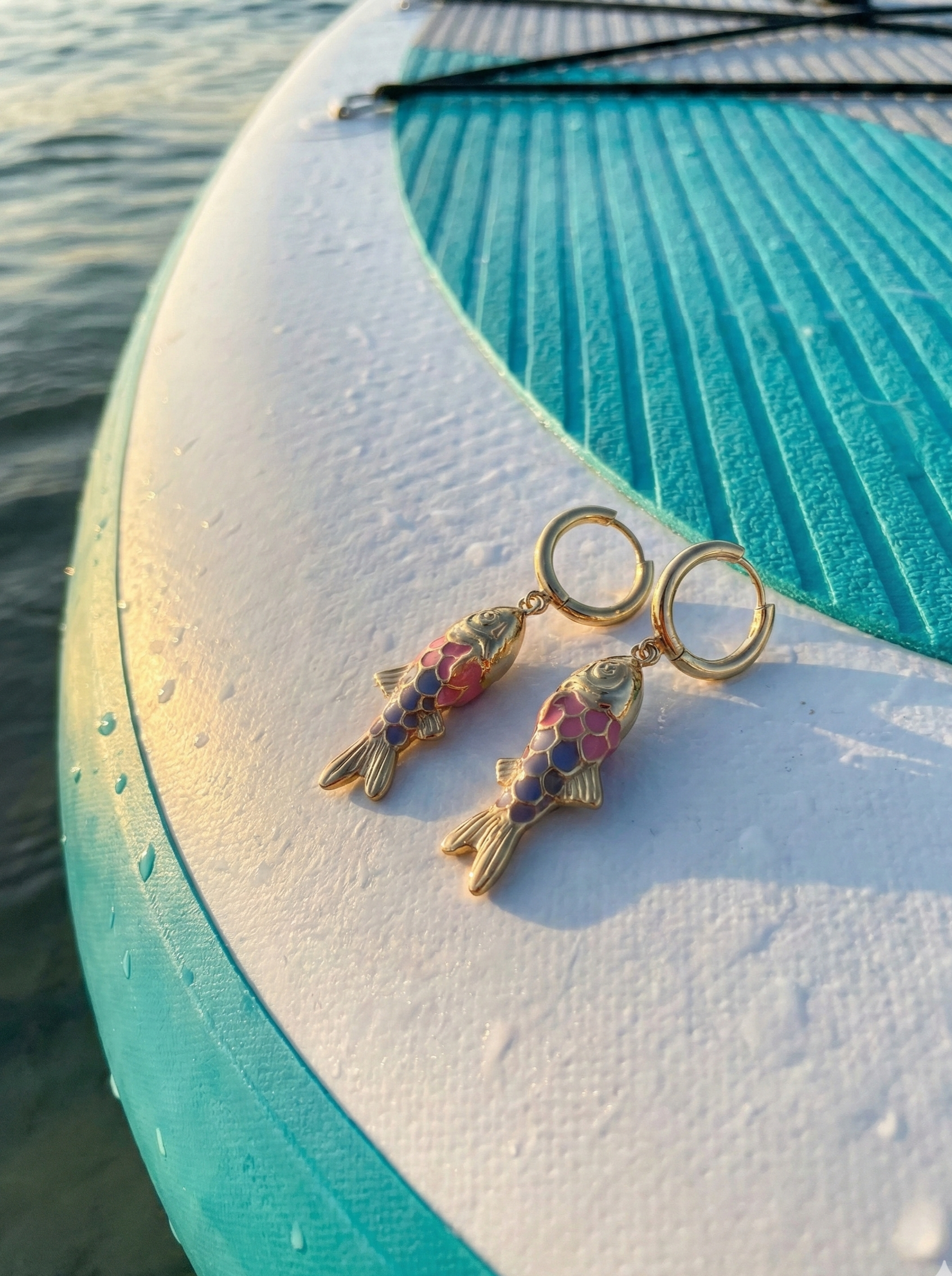 Boucles d'oreilles petit poisson