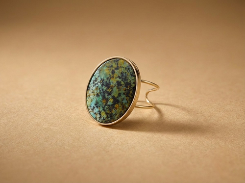 Bague Green Stone