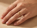 Petite bague trèfle