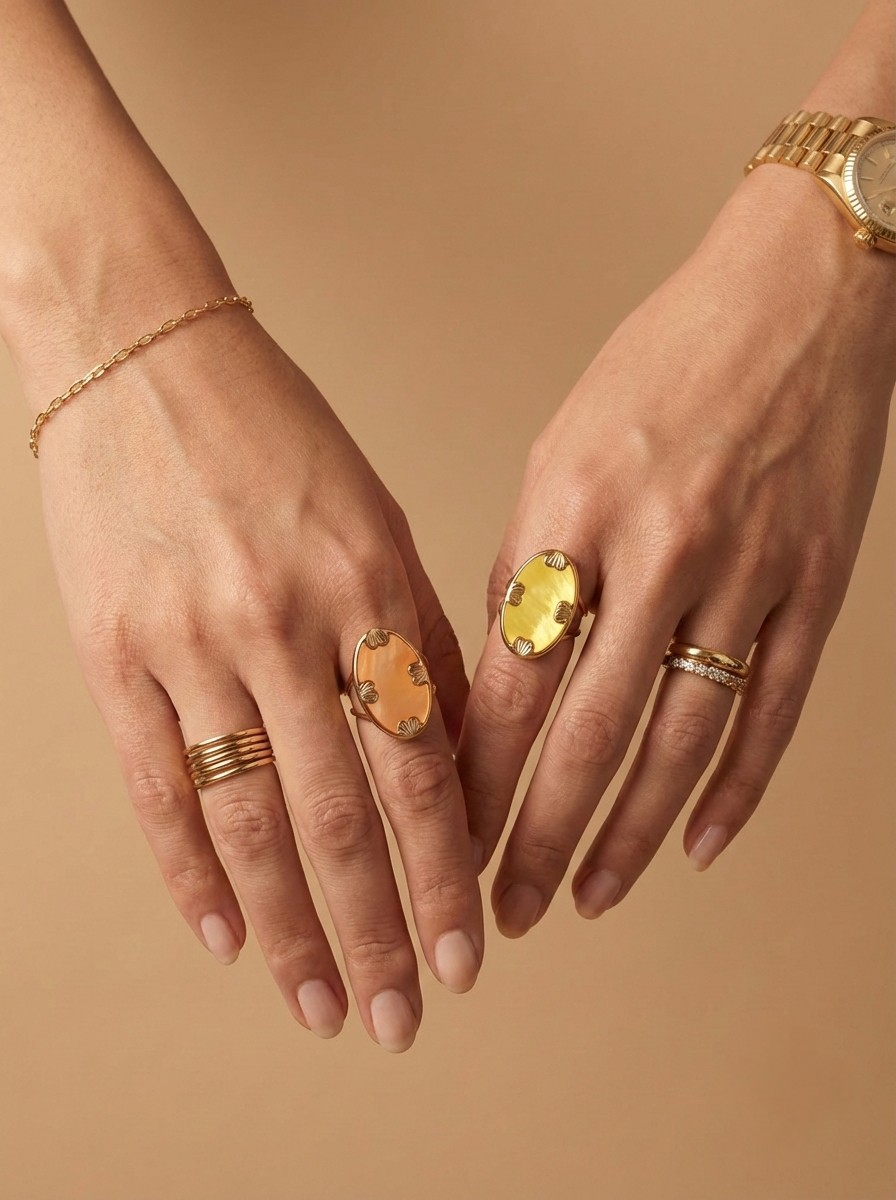 Bagues orange lemon